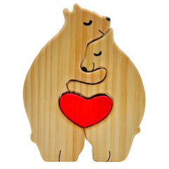 Wooden Family Bears Puzzle